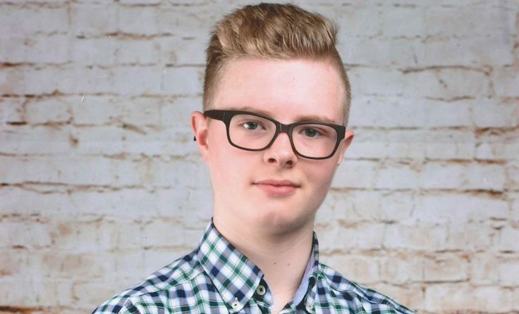 Johannes Huber absolvierte sein Praktikum auf einem Almbetrieb. (Foto: privat)