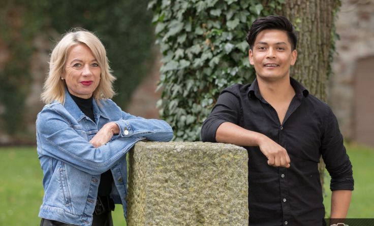 Ingeborg Salletmayer und Jawid Naaimi (Foto: ALWA Fotografie)