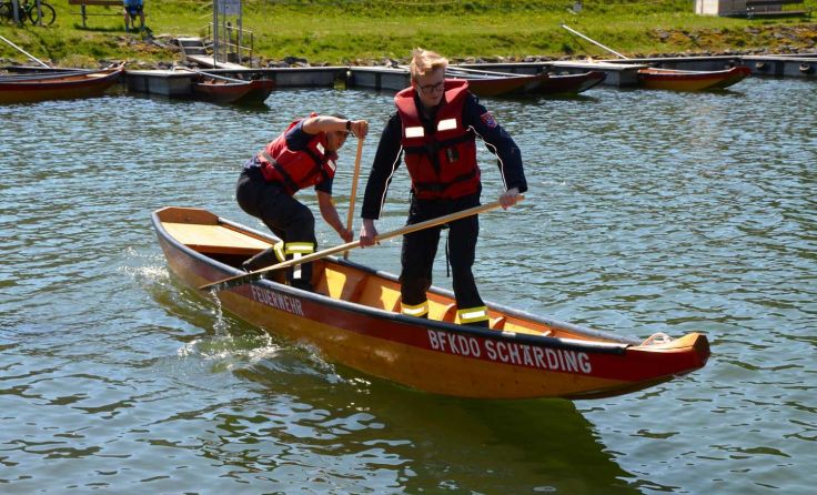 In Kasten fand die Wasserdienst-Grundausbildung statt. (Foto: BFKDO Schärding)