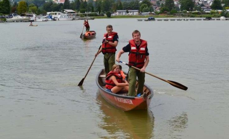 Die Ferienpassaktion der FF Enzenkirchen führte die Kinder an die Donau. (Foto: FF Enzenkirchen)