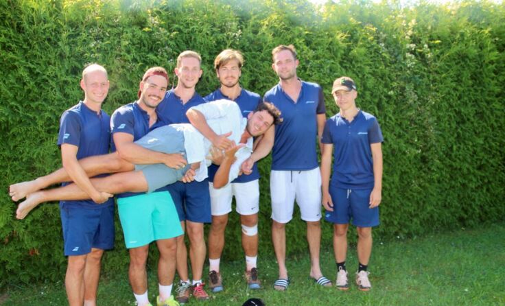 Die erste Mannschaft des UTC Brunnenthal steigt in die Landesliga auf (Foto: privat)