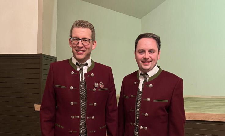 Florian Propst (r.) und Thomas Obereder (Foto: MV Sigharting)