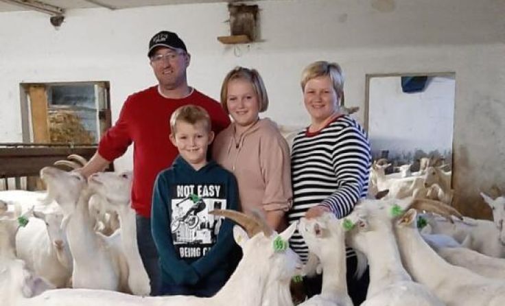 Die Ziegen von Familie Strassl haben alle einen eigenen Namen. (Foto: privat)