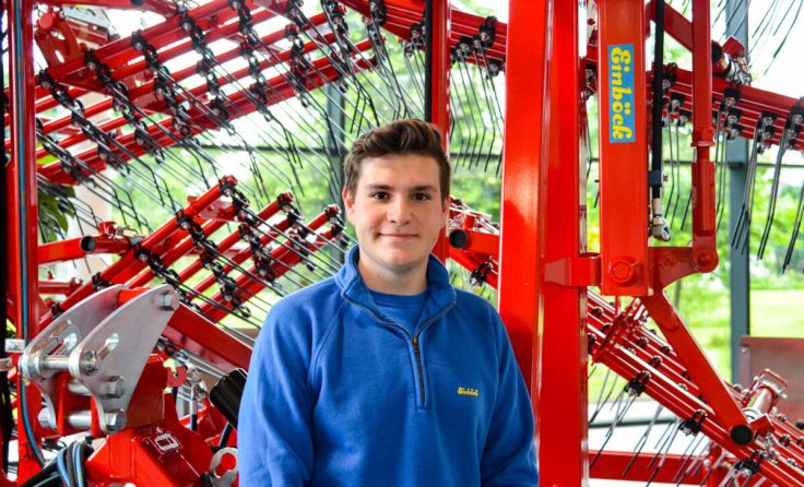 Einböck-Lehrling Tobias Gumpoldsberger (Foto: Einböck)