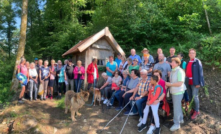 Die Haselmaus-Wandergruppe (Foto: privat)