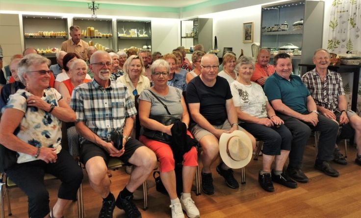 35 Mitglieder des Vichtensteiner Seniorenbundes besuchten Gmunden. (Foto: Seniorenbund)