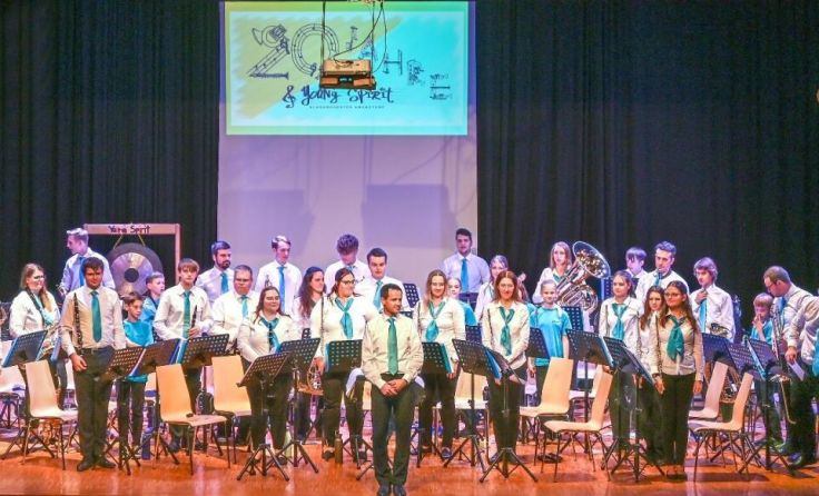 Das BO Young Spirit Kronstorf tritt in der Josef-Heiml-Halle auf. (Foto: BO Young Spirit)