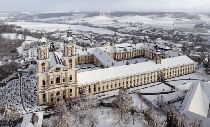 Weihnachten und Jahresausklang werden im Stift St. Florian gefeiert. (Foto: Ronald Winkler)
