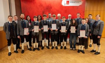 Junge Blasmusiker aus dem Bezirk Grieskirchen ausgezeichnet