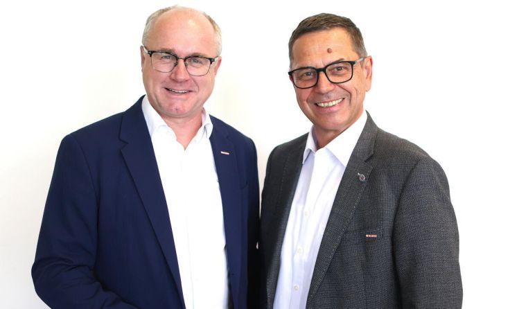 Günther Baschinger (l.) und Hans Moser (Foto: Maringer)