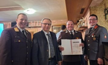 Kameraden der FF Hörbach in der Gemeinde Gaspoltshofen arbeiteten 5.820 Stunden