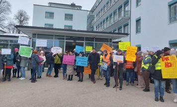 Im Klinikum Grieskirchen wird am 3. März wieder gestreikt werden