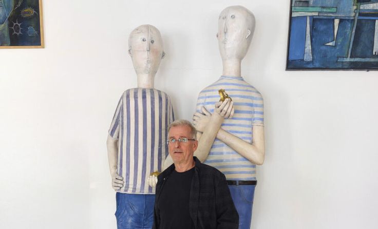 Rudi Wassermair in seiner Werkstatt in St. Thomas⋌Fotos: Tips (Foto: Tips)