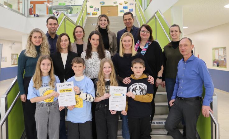 Patenschaftsfeier in der Mittelschule (Foto: Gerhard Schrödl)