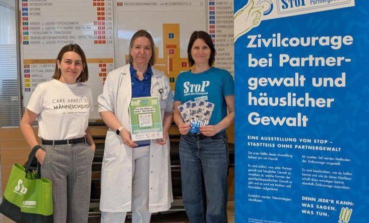 Die Ausstellung im Klinikum in Grieskirchen läuft bis 12. März (Foto: StoP Wels)