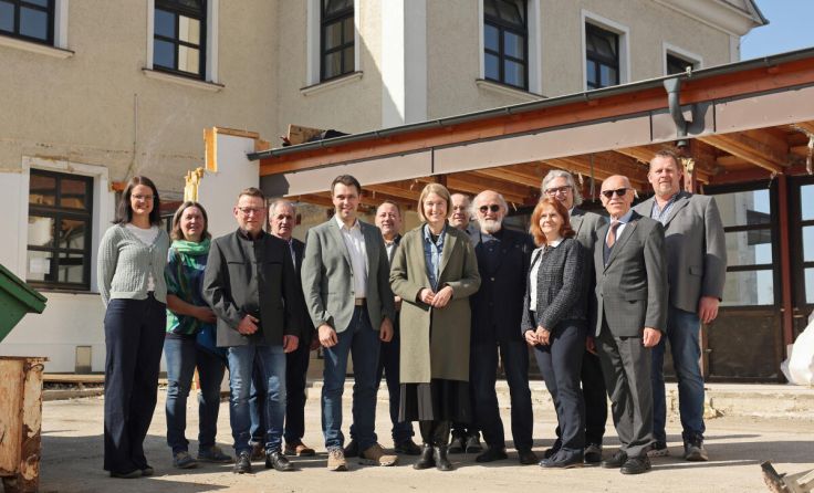 Freude auf das neue Bildungszentrum (Foto: Land OÖ / Stinglmayr)