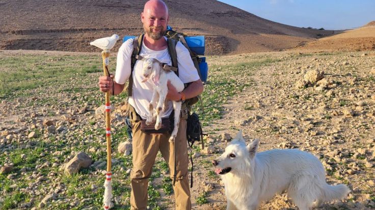 Prambachkirchner wanderte 5.000 Kilometer zu Fuß nach Jerusalem