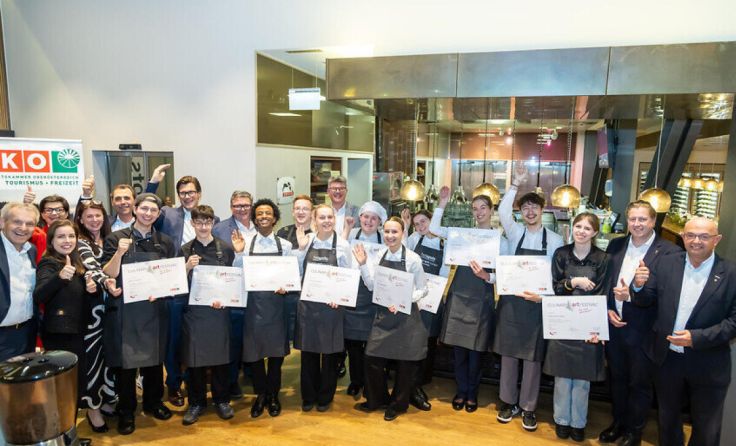 Die Teilnehmer des Bewerbs (Foto: Cityfoto/Roland Pelzl)