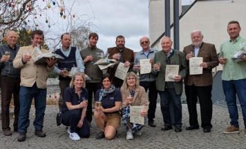 Zünftige Mostkost im Hofbaursaal in Meggenhofen