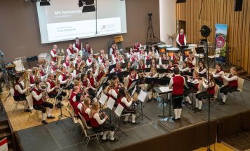 Blasmusik: Konzertwertung im Atrium in Bad Schallerbach