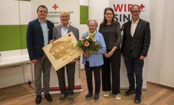 Peuerbacher arbeitete 65 Jahre als Freiwilliger beim Roten Kreuz
