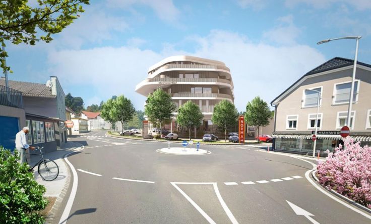 Das geplante "Stadtquartier Peuerbach" (Foto: 2F)