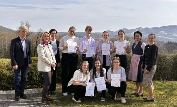 Diplomierte Käsekennerinnen aus dem Bezirk Grieskirchen