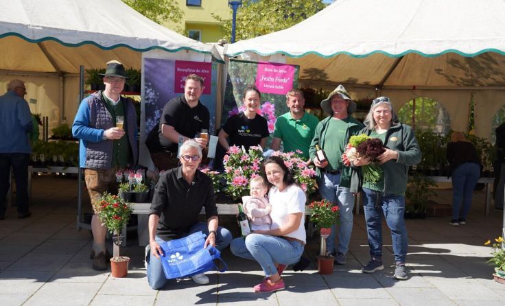 Beim Markt herrschte beste Stimmung (Foto: Marktgemeinde Bad Schallerbach)