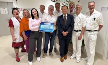 VTA Austria: Rottenbacher Unternehmen spendet Cliniclowns 10.000 Euro