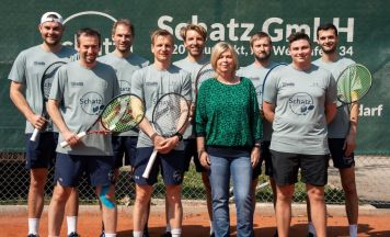 Bad Schallerbacher Tennis-Herrenteam spielt in der 2. Bundesliga