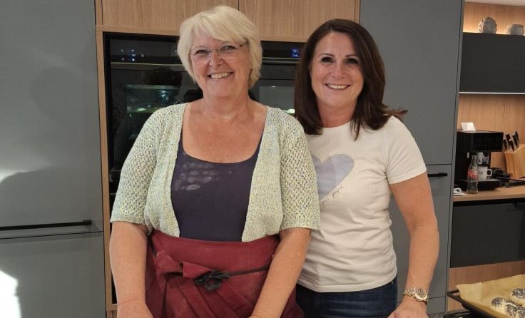 Gabi Haslinger (l.) mit Sabine Binder (Foto: IFF GR/EF)