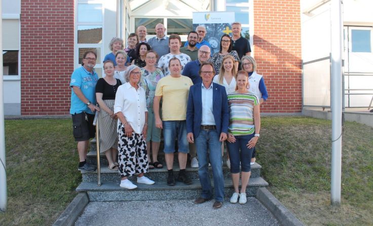 Betriebsbesichtigung (Foto: Marktgemeinde Gallspach)