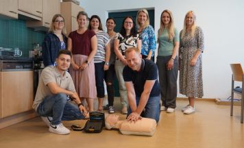 Defibrillator beim Marktgemeindeamt Wallern