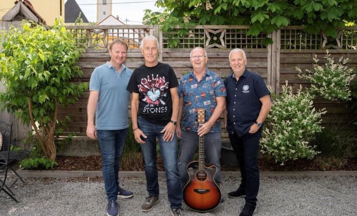 Die Guitar Brothers mit ihren Neffen Roland (Foto: Hannes Renoldner)