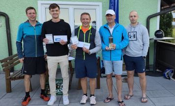 Andreas Zöbl ist Tennis-Ortsmeister in Geboltskirchen
