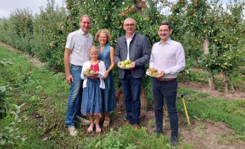 Kronbergerhof in Scharten: Trockenheit setzt Äpfeln und Birnen zu