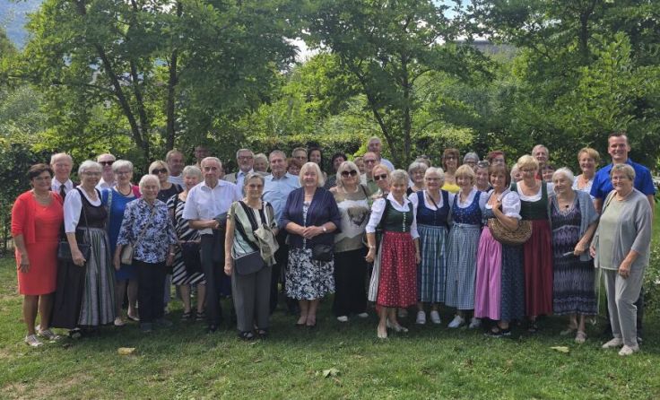 Die Teilnehmer der Kulturfahrt (Foto: Marktgemeinde Wallern)