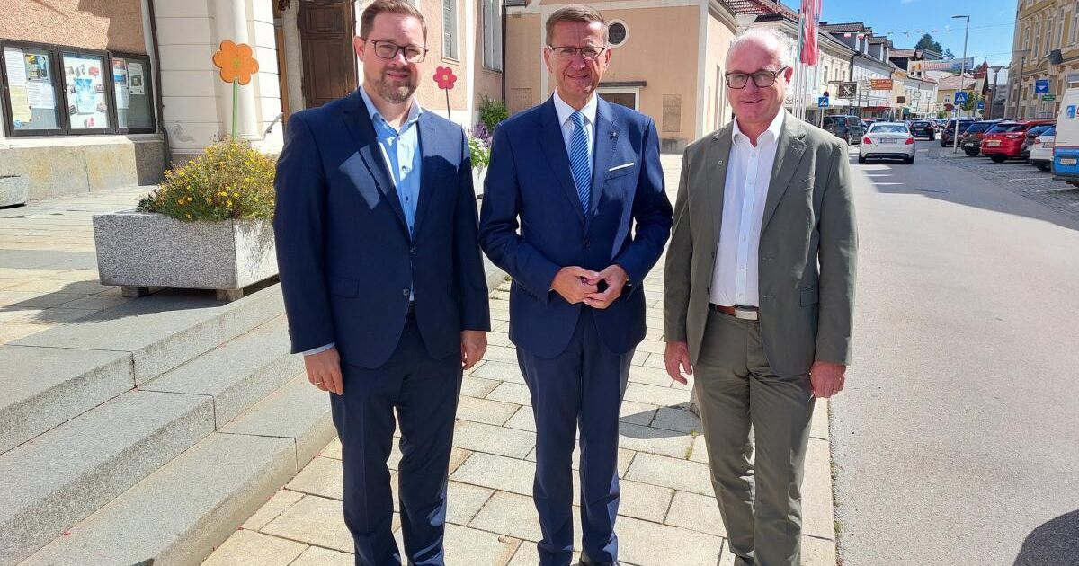 Landesrat Achleitner sieht Grieskirchen als wirtschaftlichen ...