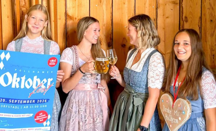 Der Musikverein lädt zum Oktoberfest (Foto: Annalena Mallinger)
