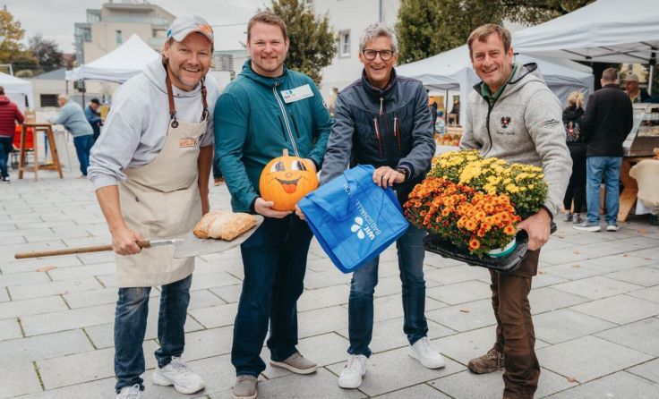 Vorfreude auf den Genussmarkt (Foto: Ortsmarketing Bad Schallerbach)
