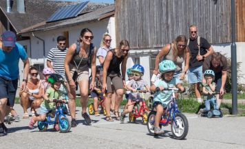 Kinderradrennen in Weibern mit neuem Teilnehmerrekord
