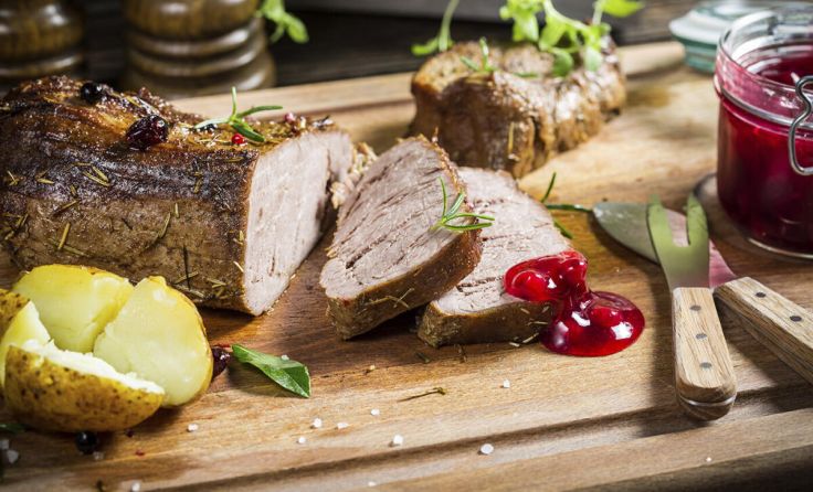 Köstliches Wildfleisch (Foto: Hoamat)