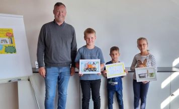 Malwettbewerb: Kinder zeichnen ihre Erlebnisse im ASZ in den Bezirken Eferdign und Grieskirchen