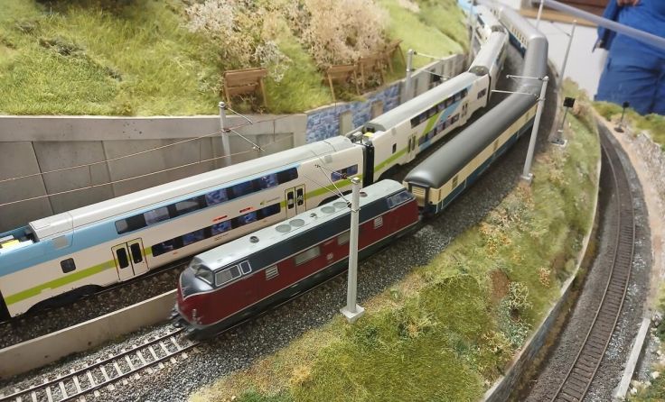 Die Anlage im ehemaligen Stellwerk (Foto: Modellbahnclub Grieskirchen)