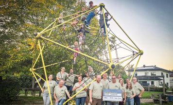 Maifest Wallern unterstützt Rollende Engel und Blumenpark