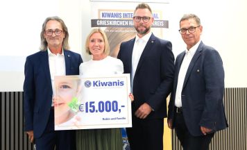 Kiwanisclub Grieskirchen spendet 40.000 Euro zum Jubiläum
