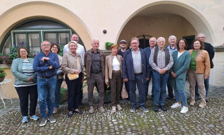 Die Besucher aus Gaspoltshofen im Heimatmuseum Haag (Foto: FPÖ Gaspoltshofen)