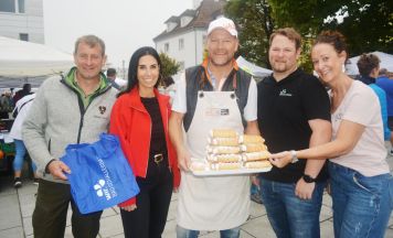 Regionale Spezialitäten beim Genussmarkt in Bad Schallerbach