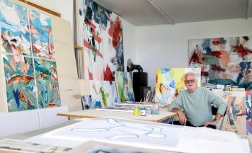 Galerie Schloss Parz zeigt Werke von Annarose Riedl, Alois Riedl und Wolfgang Stifter