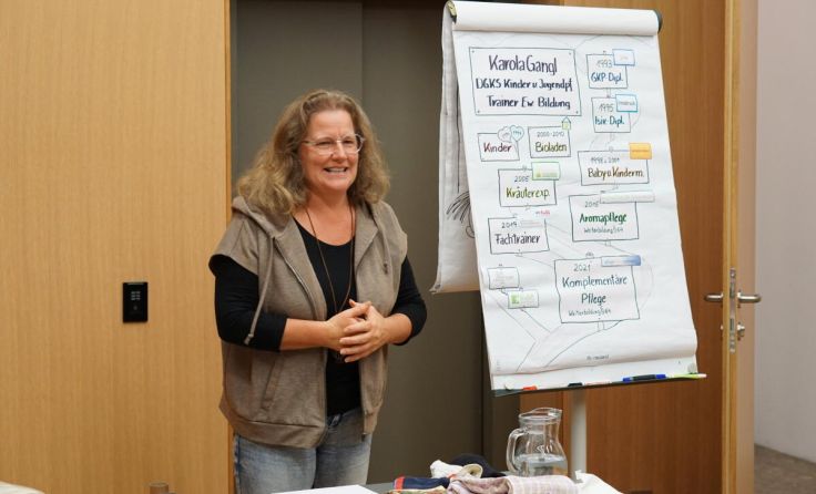 Referentin Karola Gangl (Foto: Martkgemeinde Wallern)
